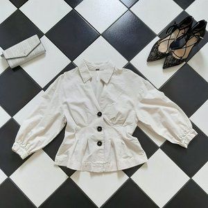 Plain Blouse - Ivory
